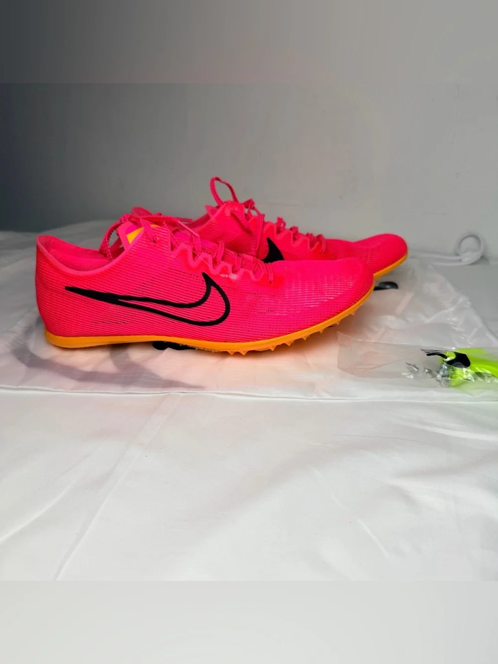 NIKE ZOOM MAMBA 6 Track Spike - Hot Pink/Orange
